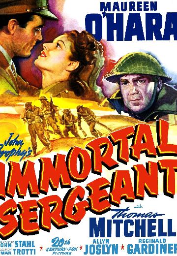 The Immortal Sergeant poster