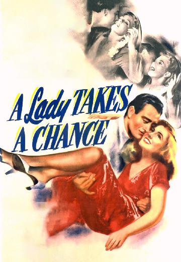 A Lady Takes a Chance poster