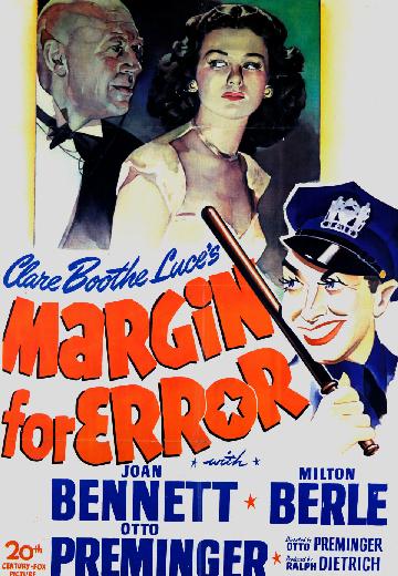Margin for Error poster