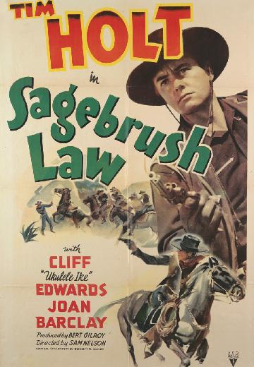 Sagebrush Law poster
