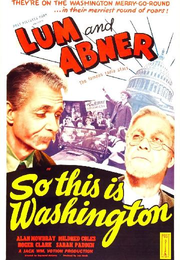 So This Is Washington poster