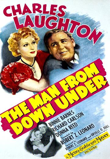 The Man From Down Under poster