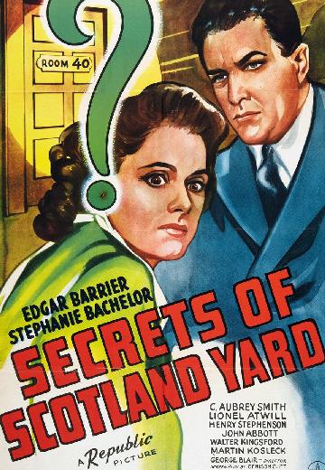 Secrets of Scotland Yard poster