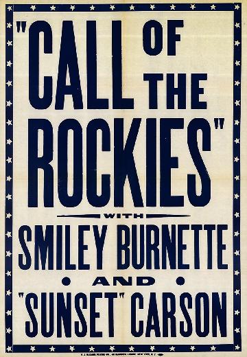 Call of the Rockies poster