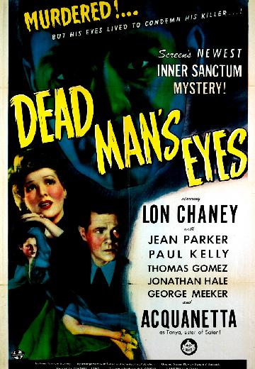 Dead Man's Eyes poster
