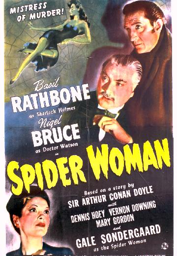 Sherlock Holmes and the Spider Woman poster