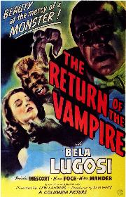 The Return of the Vampire poster