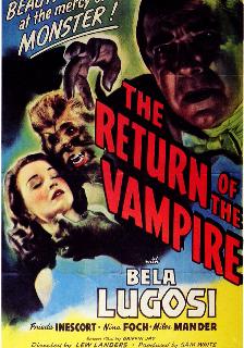 The Return of the Vampire poster