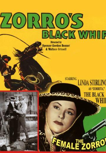 Zorro's Black Whip poster