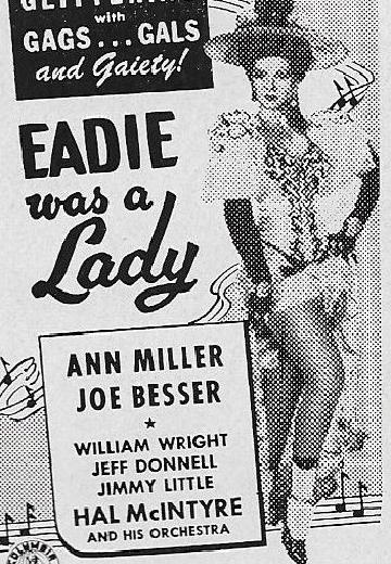 Eadie Was a Lady poster