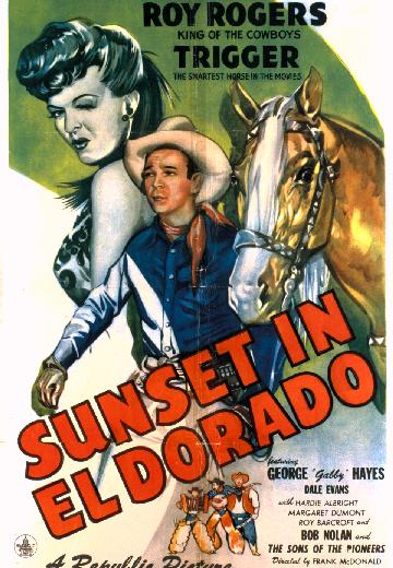 Sunset in El Dorado poster