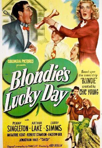 Blondie's Lucky Day poster