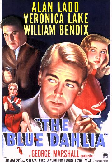 The Blue Dahlia poster