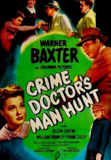 Crime Doctor's Manhunt poster