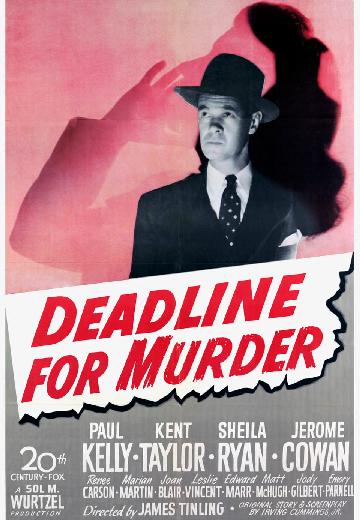 Deadline for Murder poster