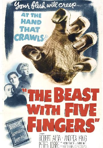 The Beast With Five Fingers poster