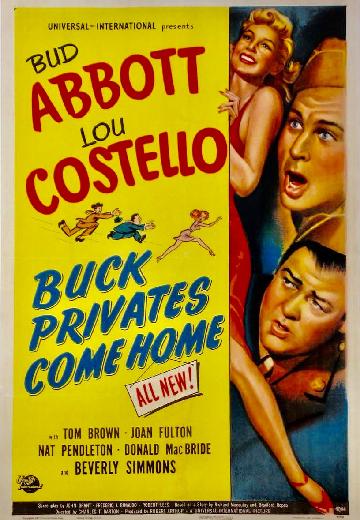 Buck Privates Come Home poster