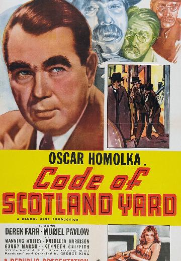 Code of Scotland Yard poster