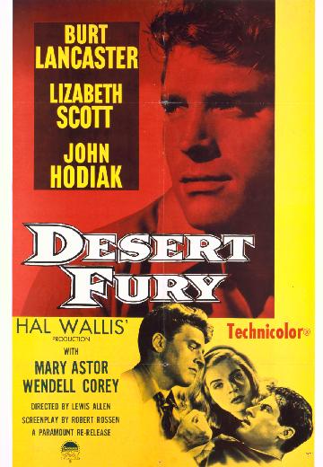 Desert Fury poster