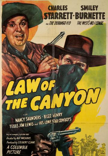 Law of the Canyon poster