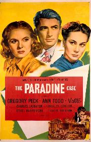 The Paradine Case poster