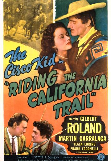 Riding the California Trail poster