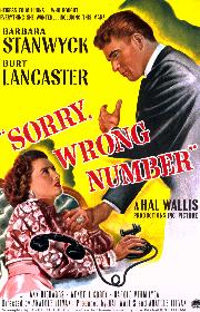 Sorry, Wrong Number poster