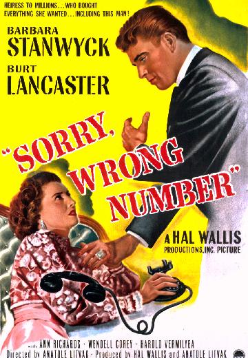 Sorry, Wrong Number poster