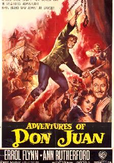 Adventures of Don Juan poster