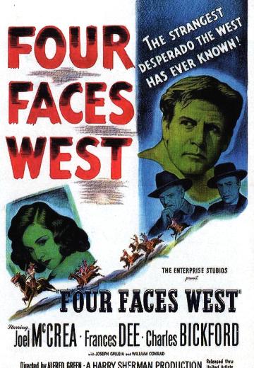 Four Faces West poster