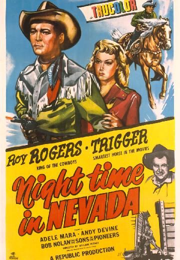 Night Time in Nevada poster