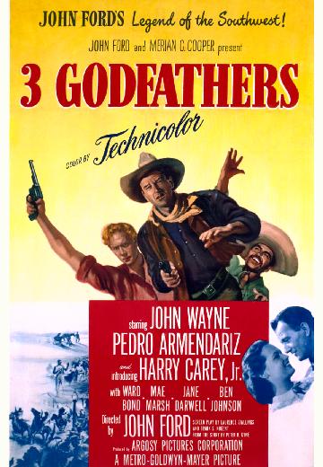 3 Godfathers poster