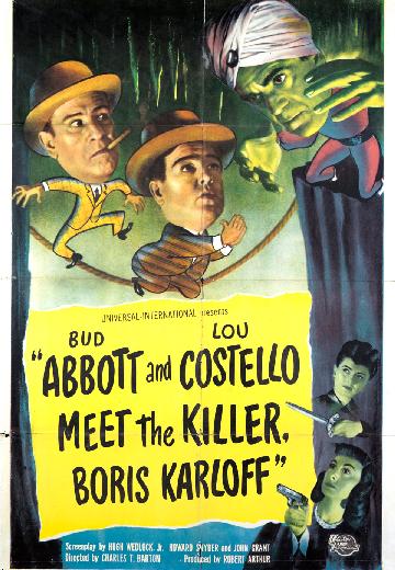 Abbott and Costello Meet the Killer, Boris Karloff poster