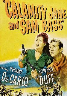 Calamity Jane and Sam Bass poster