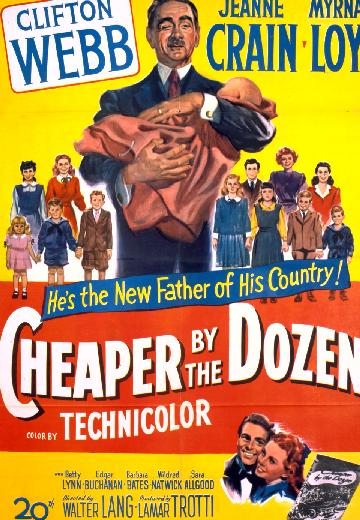 Cheaper by the Dozen poster
