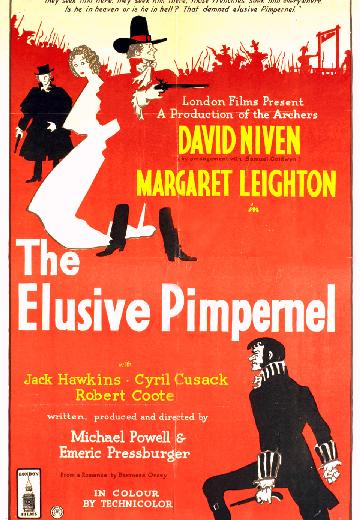 The Elusive Pimpernel poster