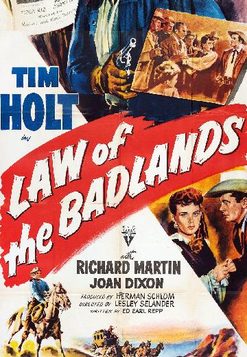 Law of the Badlands poster