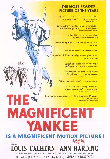 The Magnificent Yankee poster