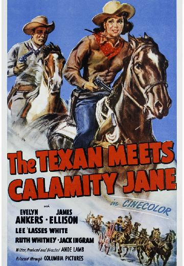 The Texan Meets Calamity Jane poster
