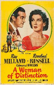 A Woman of Distinction poster