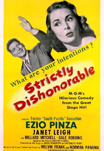 Strictly Dishonorable poster