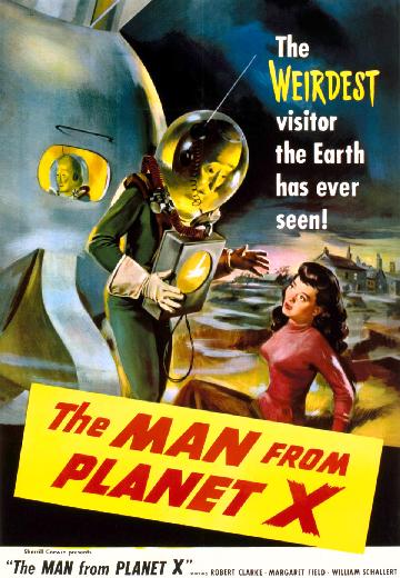 The Man From Planet X poster