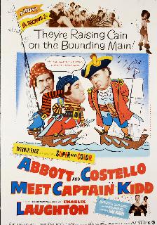 Abbott and Costello Meet Captain Kidd poster