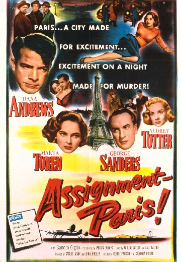 Assignment -- Paris poster