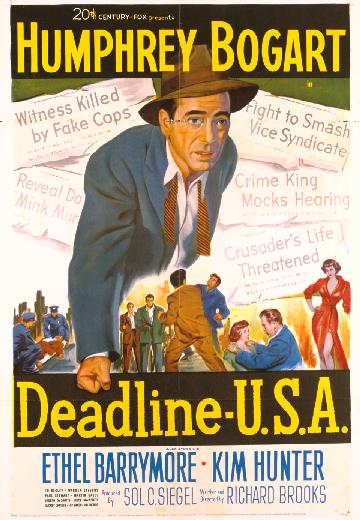 Deadline U.S.A. poster