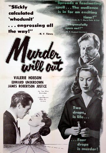 Murder Will Out poster