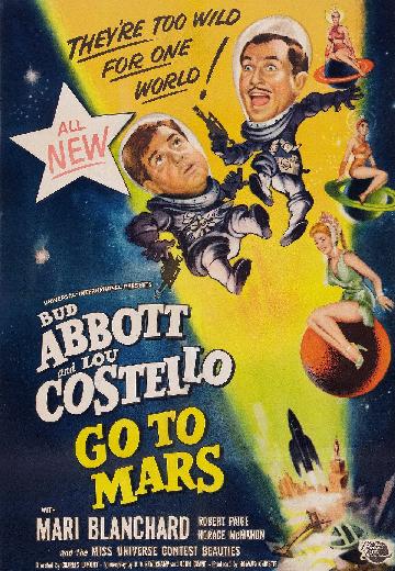 Abbott and Costello Go to Mars poster