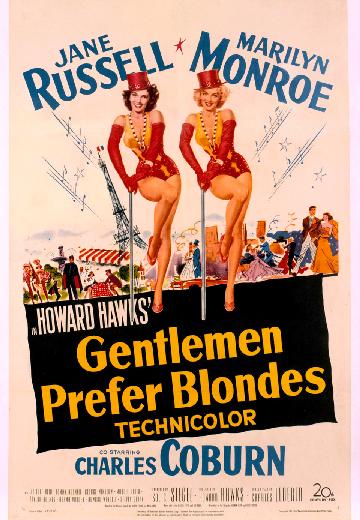 Gentlemen Prefer Blondes poster