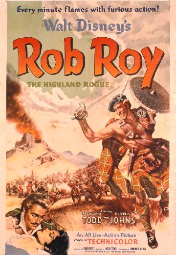 Rob Roy, the Highland Rogue poster