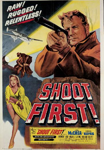 Shoot First poster